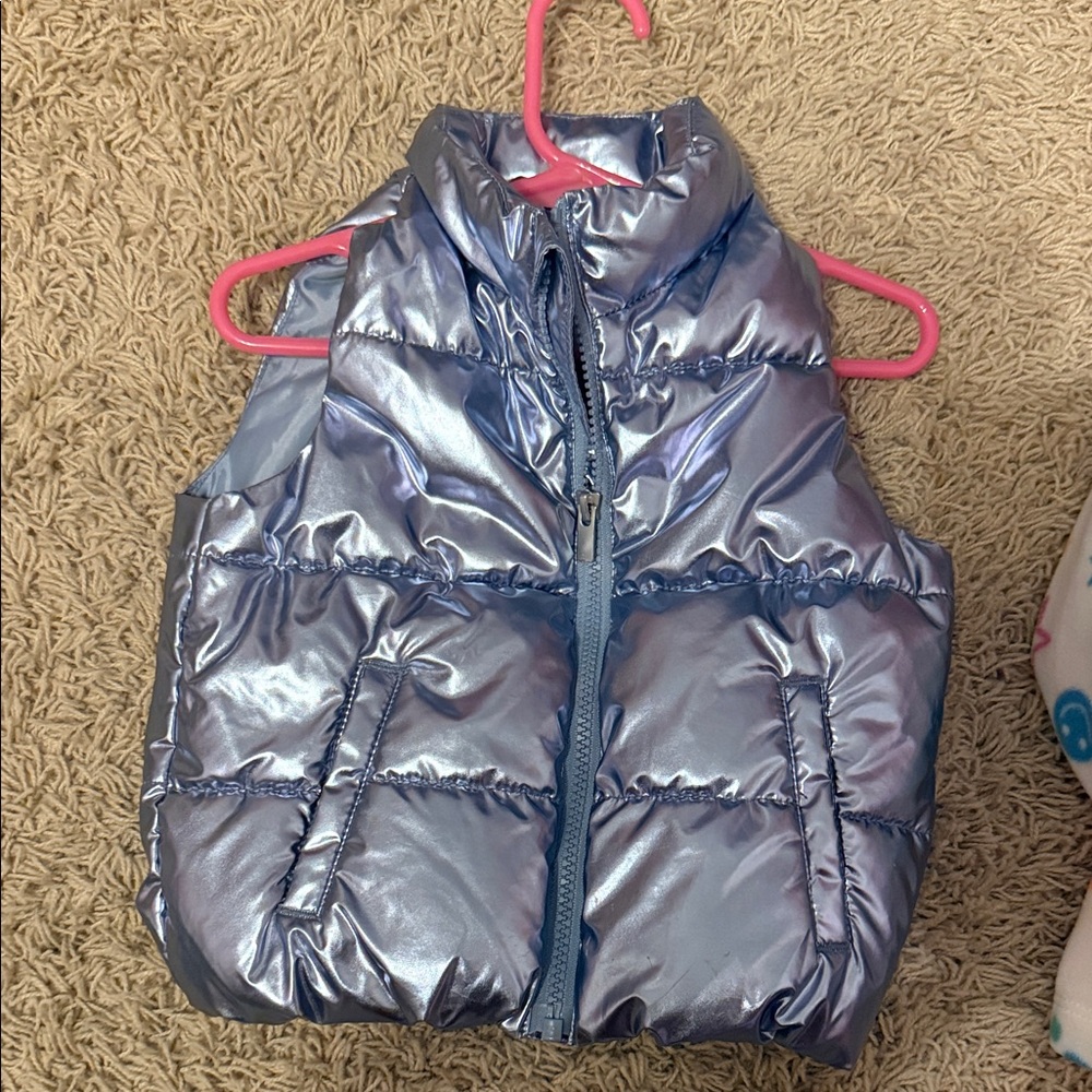 Old Navy Shiny Blue Kids Vest